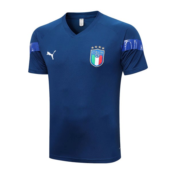 Trainingshirt Italien 2022-23 Blau